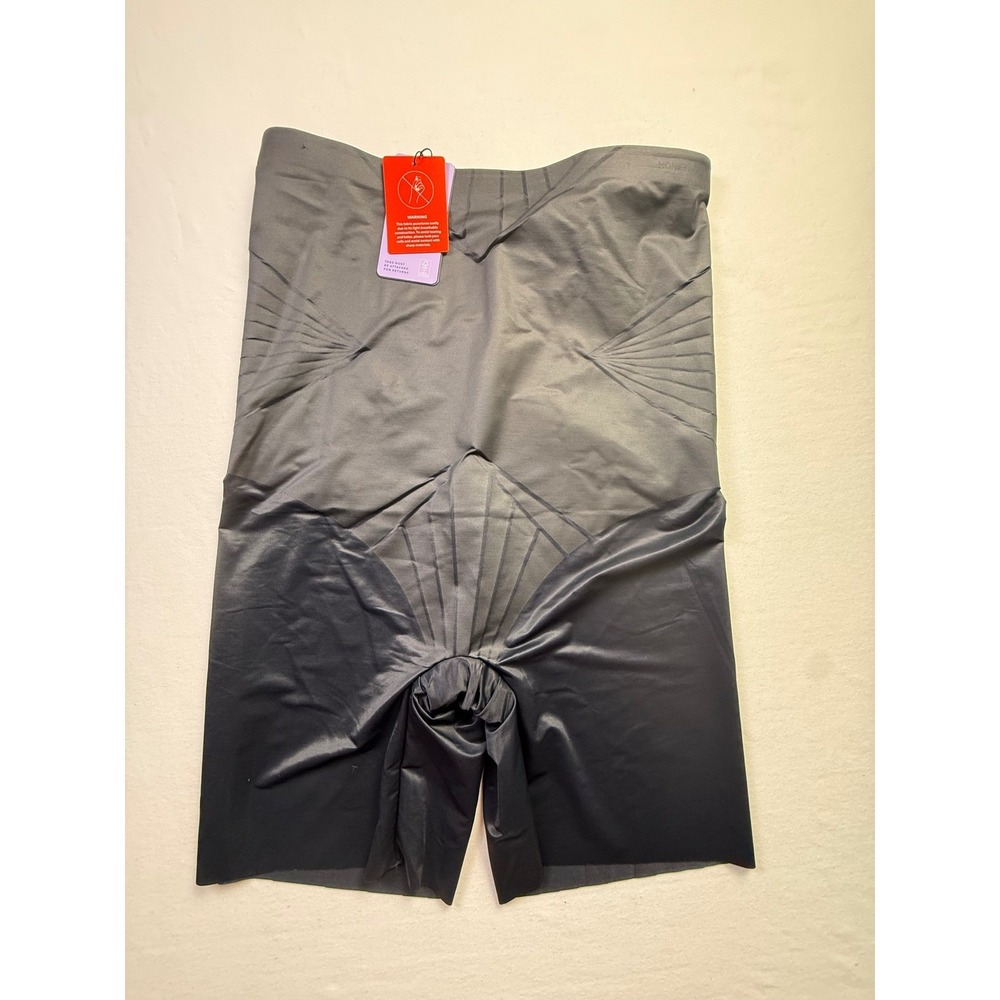 Honeylove SuperPower Short Black Ombre High Waisted Shapewear 1X SPSTG0009-2606